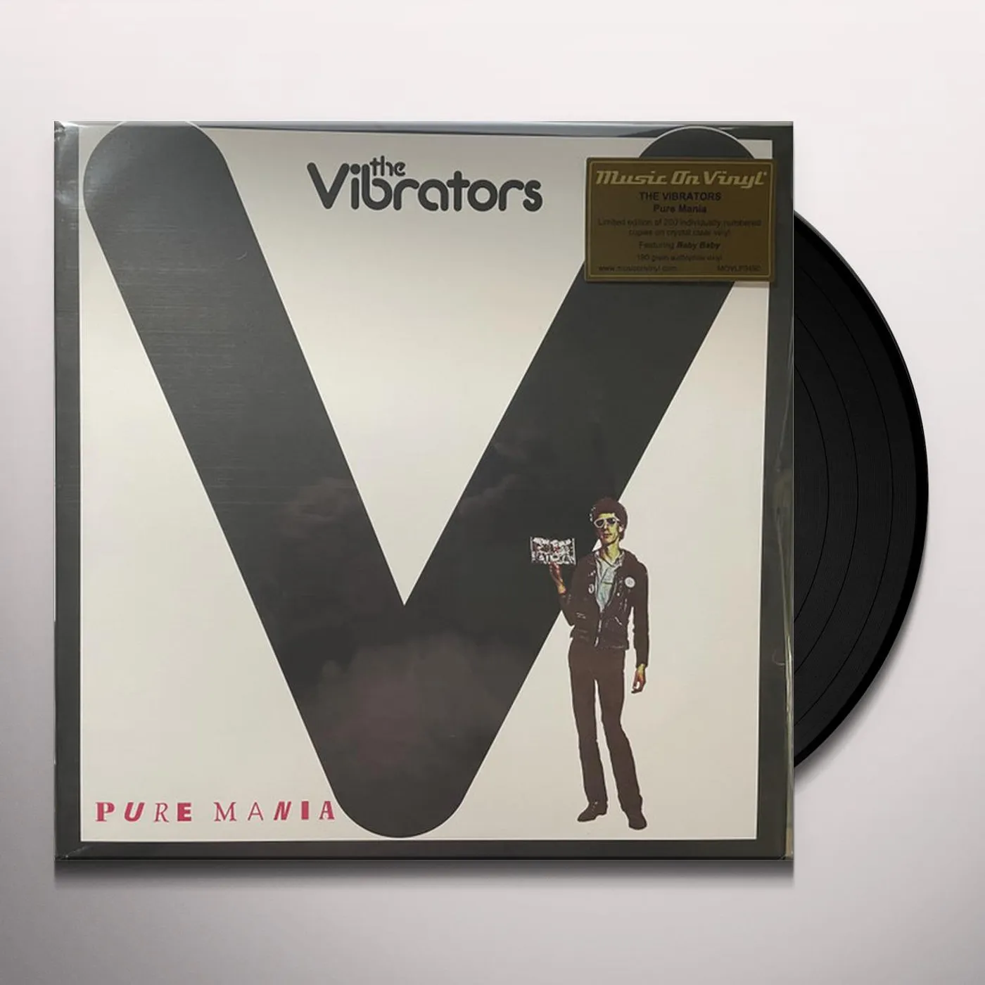 The Vibrators PURE MANIA Vinyl Record