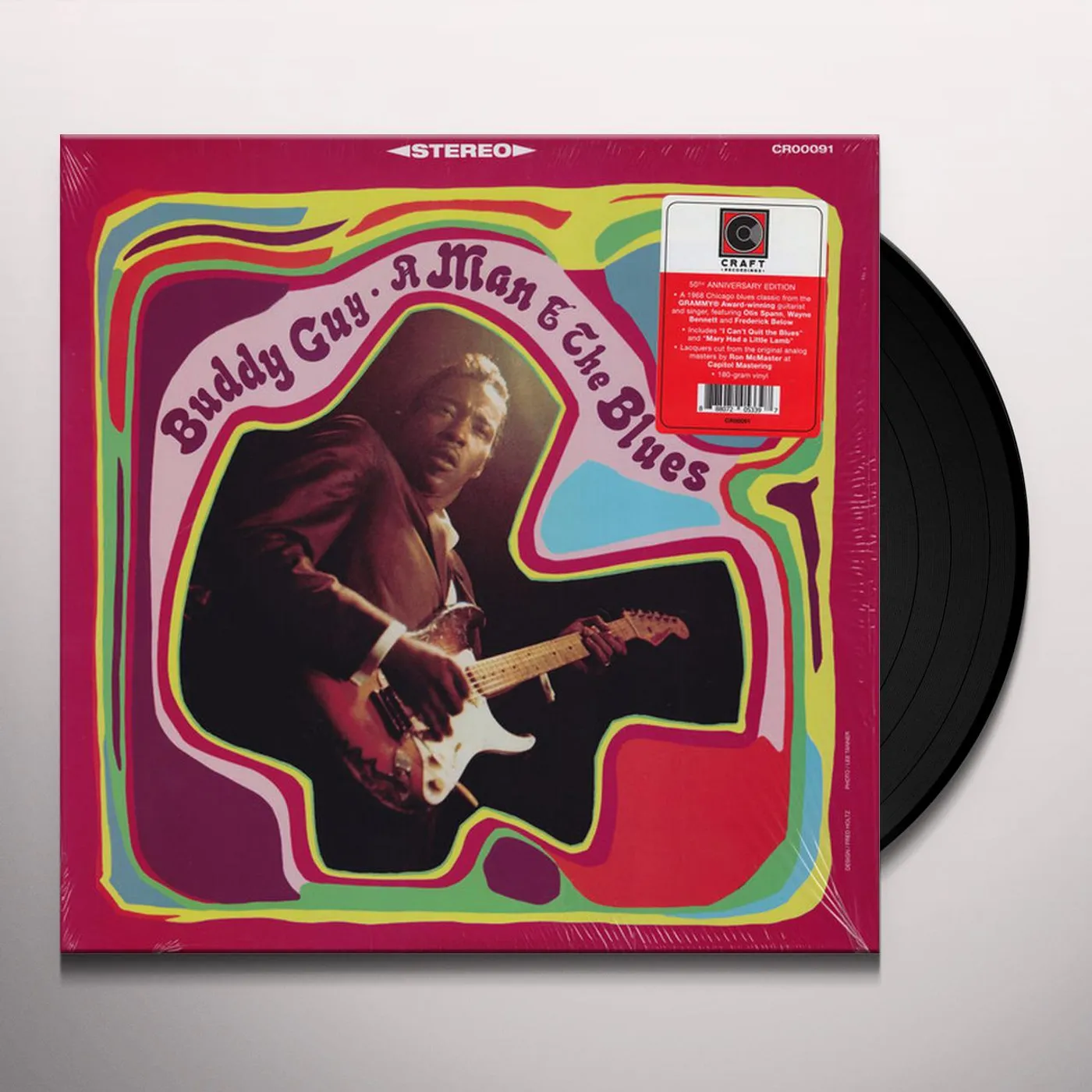 Buddy Guy MAN AND THE BLUES (LP) Vinyl Record