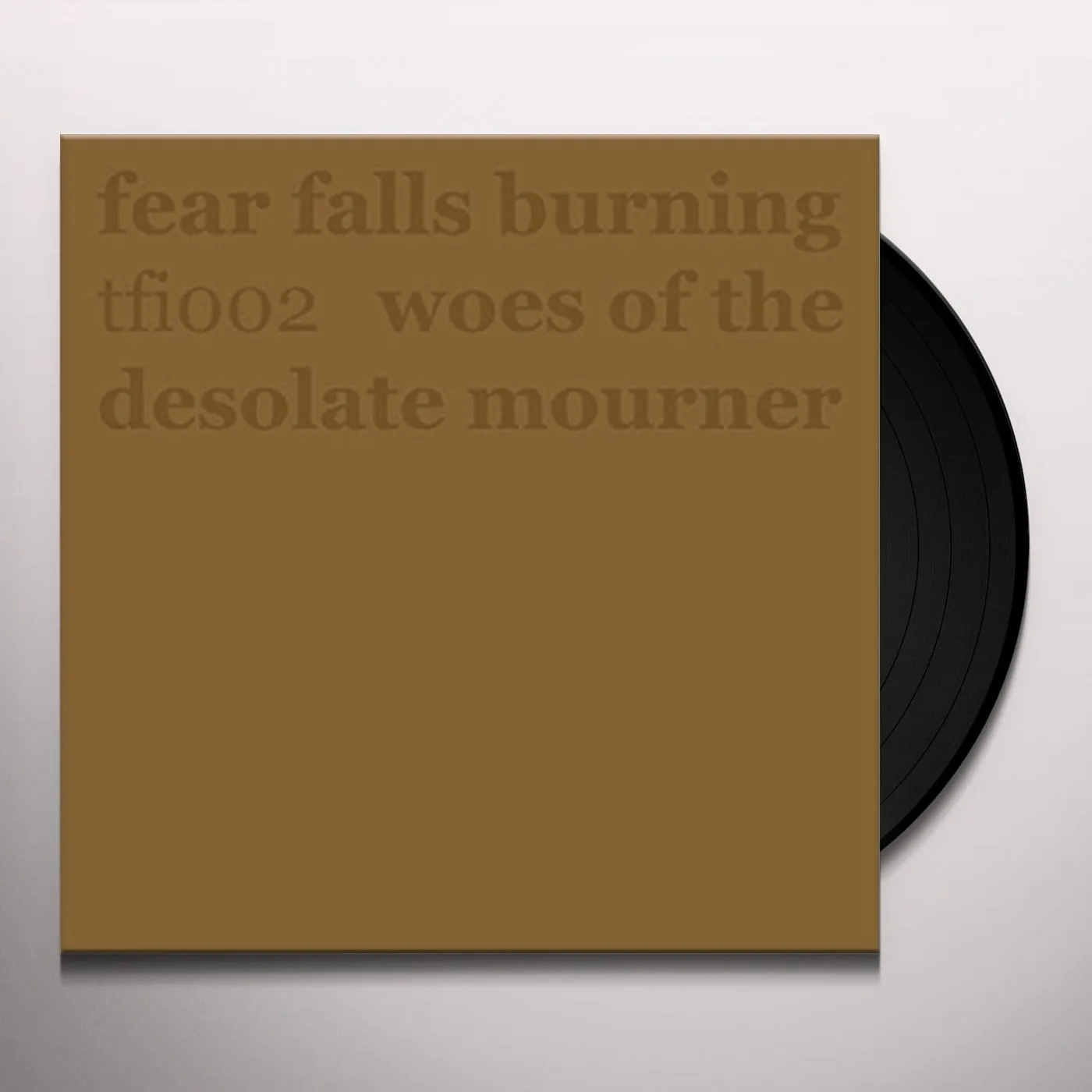 Fear Falls Burning 7-WOES OF THE DESOLATE Vinyl Record
