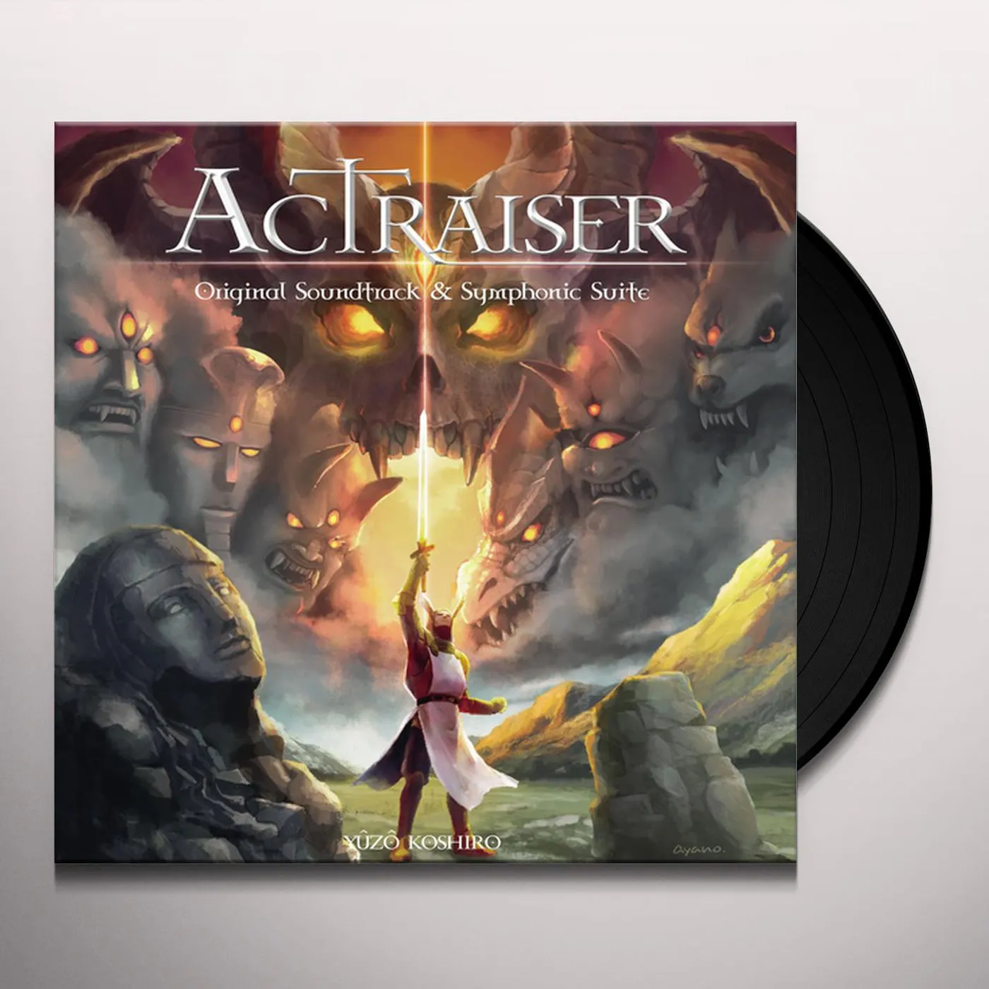 Yuzo Koshiro ACTRAISER - ORIGINAL SOUNDTRACK & SYMPHONIC SUITE Vinyl Record