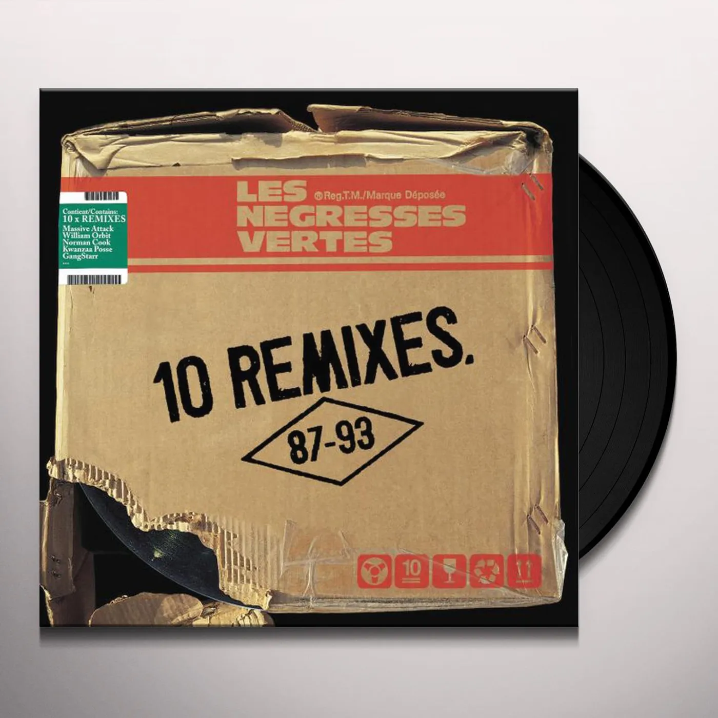 Les Négresses Vertes 10 REMIXES Vinyl Record