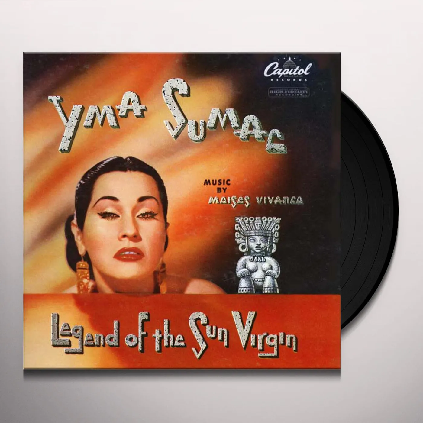 Yma Sumac Legend of the Sun Virgin Vinyl Record