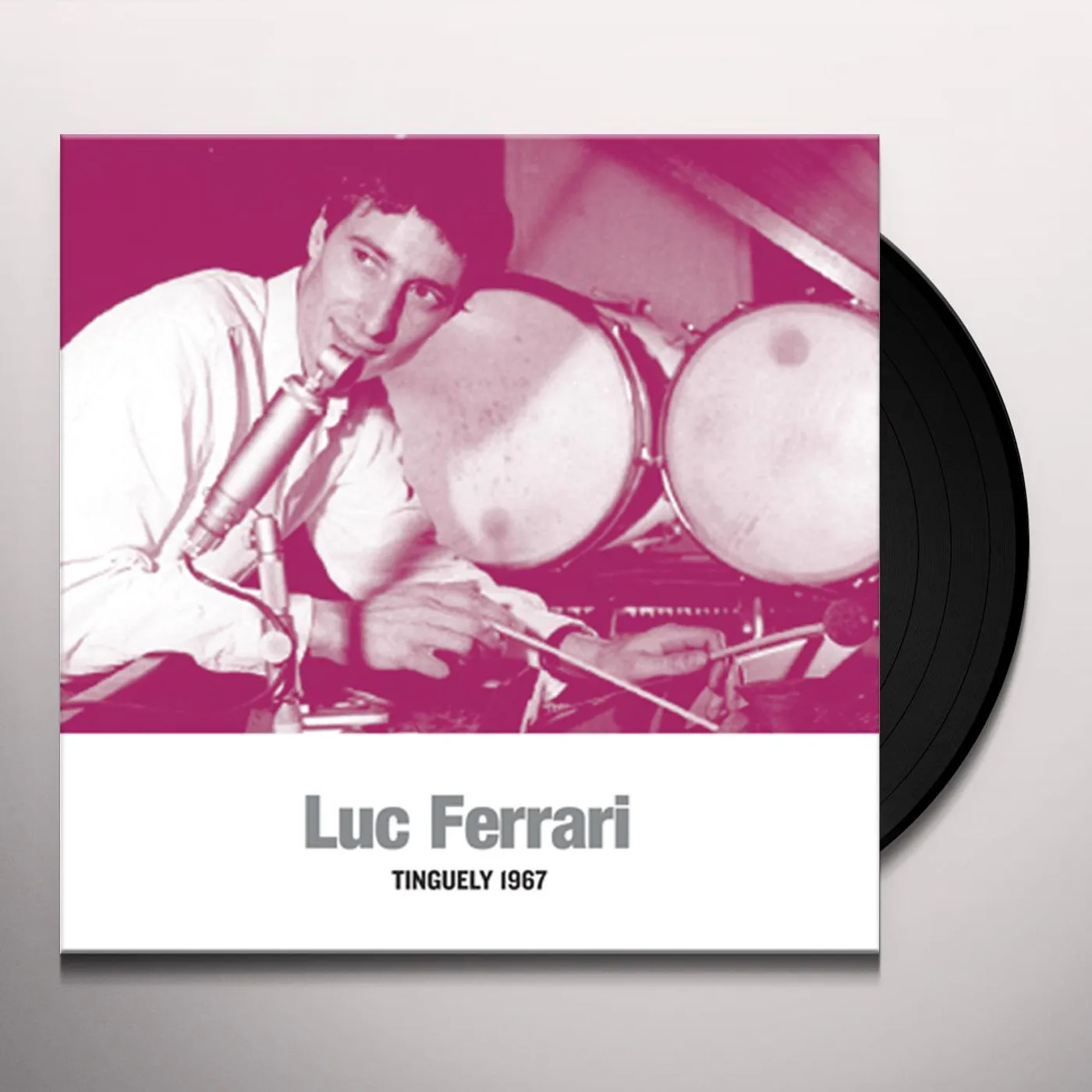 Luc Ferrari TINGUELY 1967 Vinyl Record