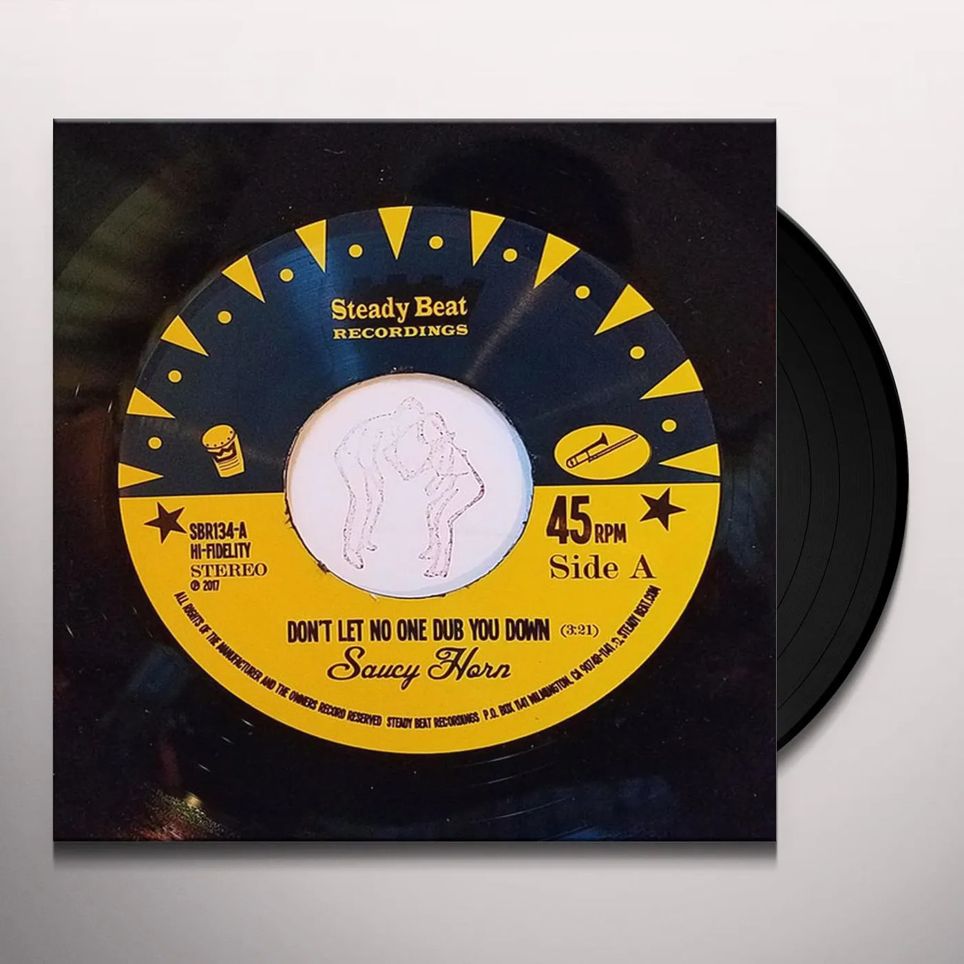 Saucy Horn Don't Let No one Dub You Down Vinyl Record