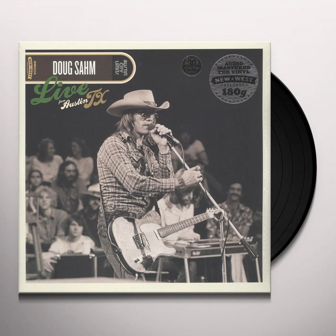 Doug Sahm Live From Austin TX Vinyl Record
