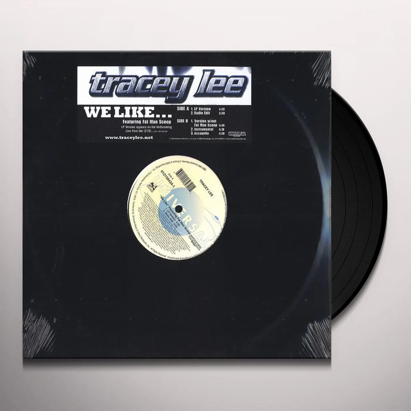 Tracey Lee We Like Vinyl Record