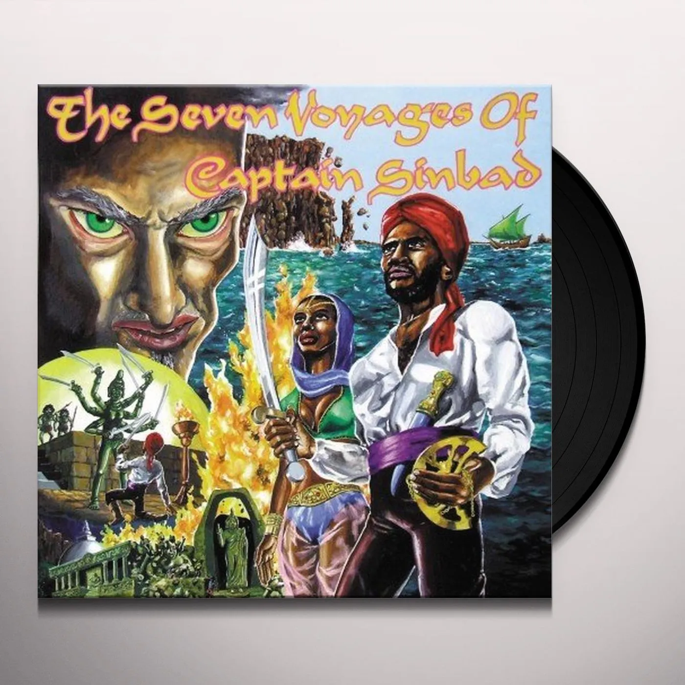 SEVEN VOYAGES OF CAPTAIN SINBAD Vinyl Record
