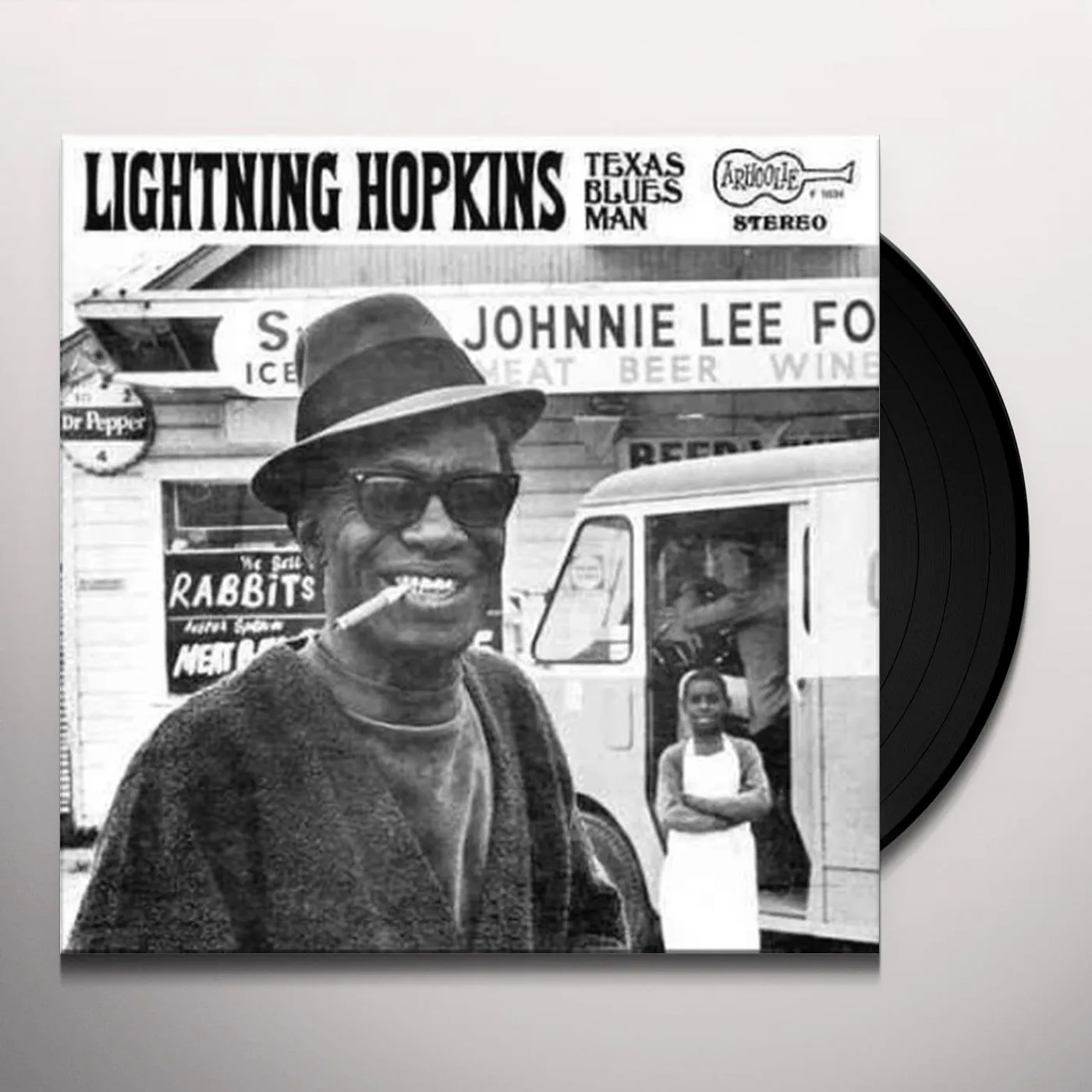 Sam Lightnin Hopkins Texas Blues Man Vinyl Record