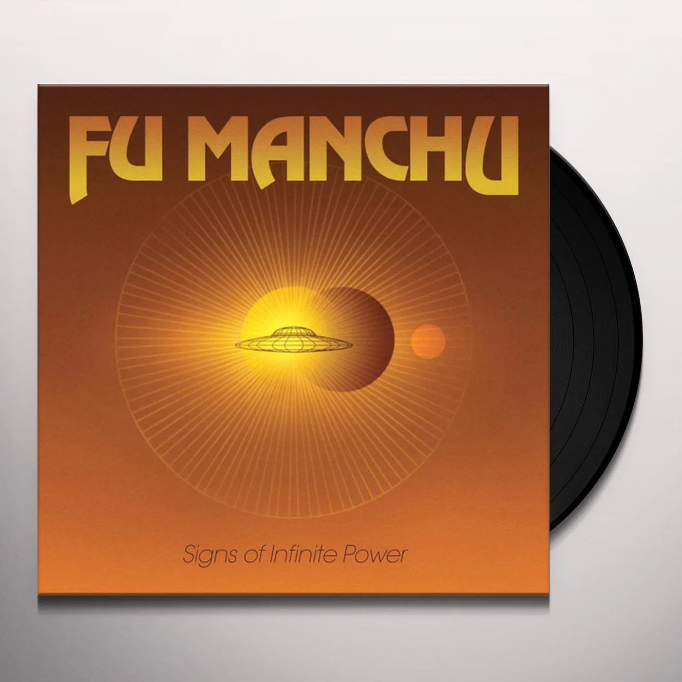 Fu Manchu SIGNS OF INFINITE POWER (TRANSPARENT YELLOW VINYL) Vinyl Record