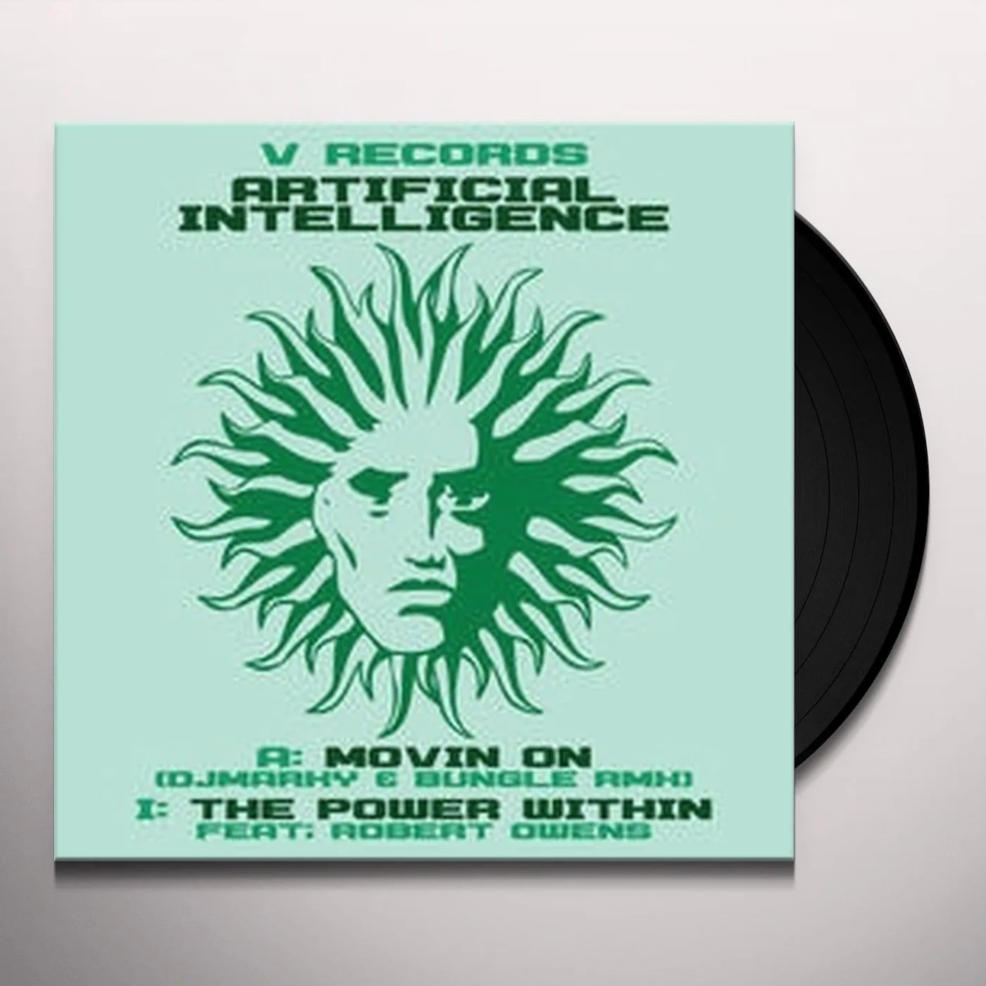 Artificial Intelligence MOVIN ON/THE POWER WITHIN Vinyl Record