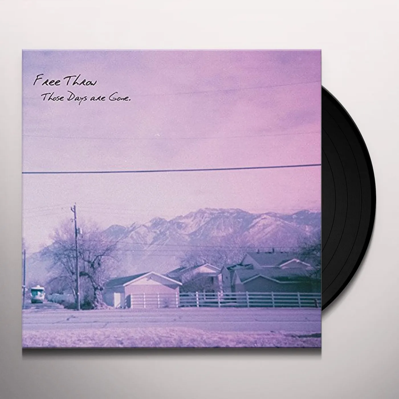 Free Throw THESE DAYS ARE GONE Vinyl Record