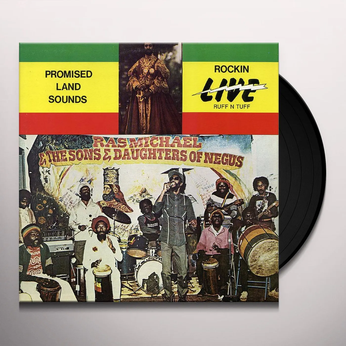 Ras Michael PROMISED LAND SOUNDS Vinyl Record