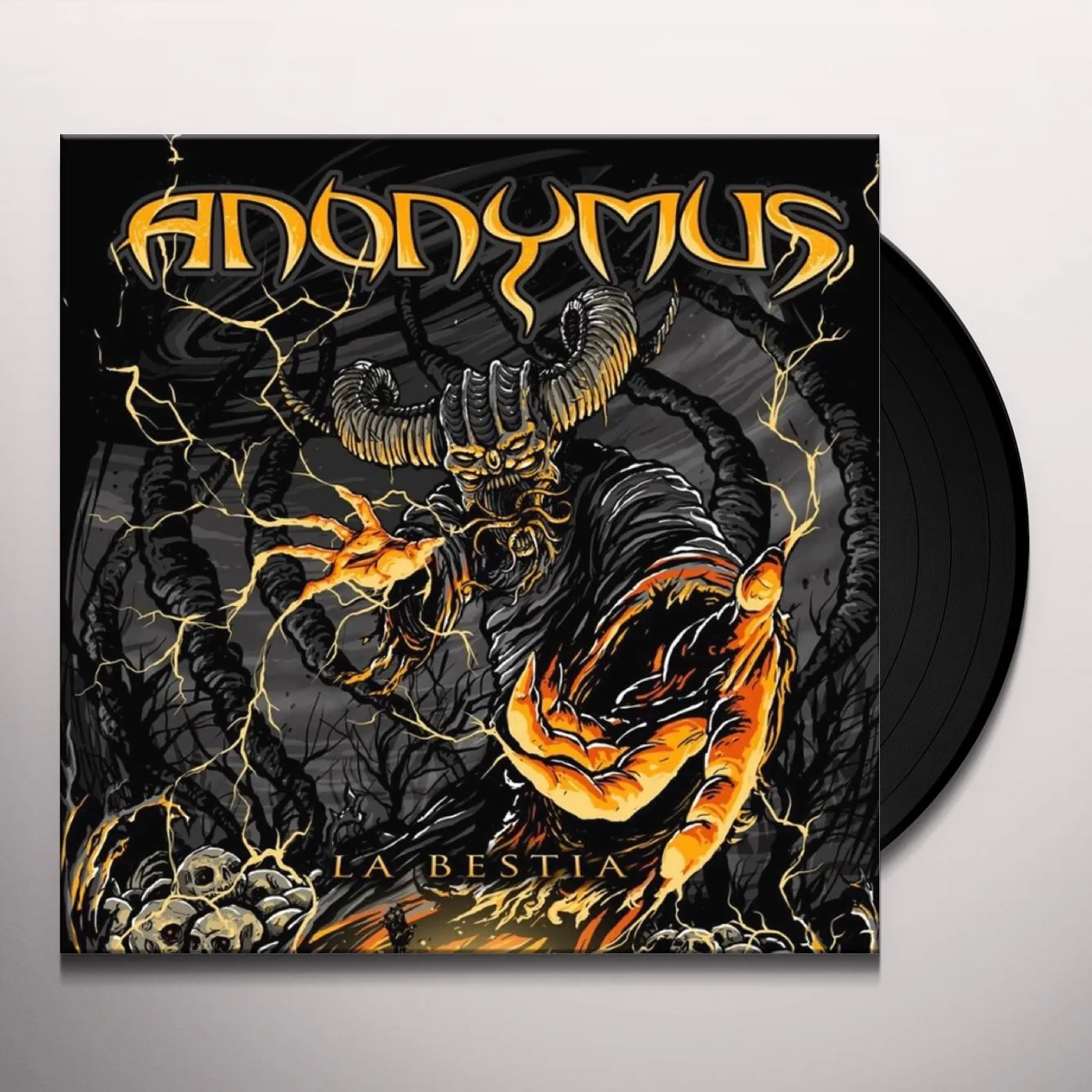 Anonymus La Bestia (Orange Vinyl) Vinyl Record