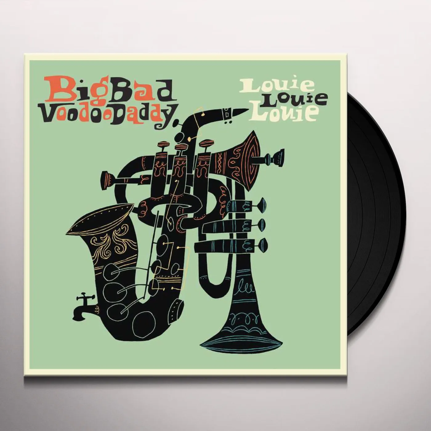 Big Bad Voodoo Daddy Louie Louie Louie Vinyl Record