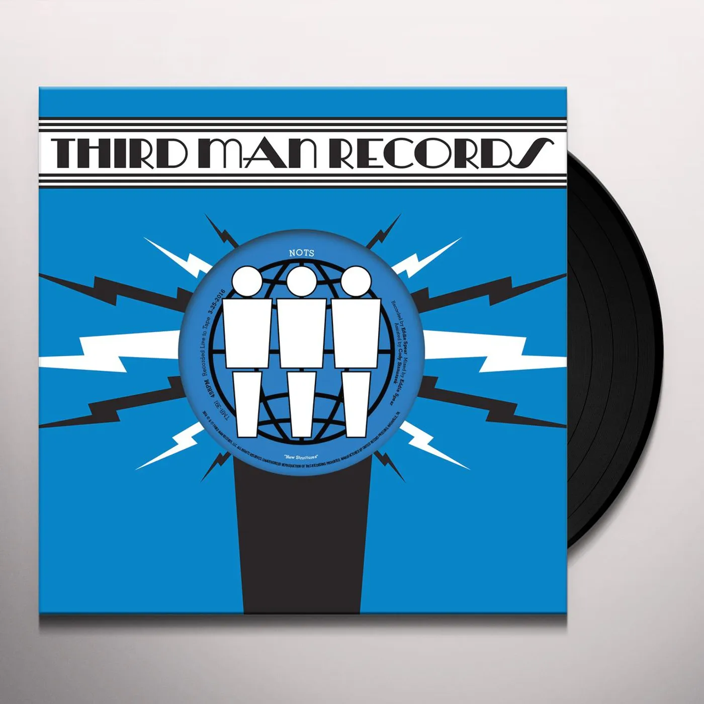 Nots LIVE AT THIRD MAN RECORDS Vinyl Record