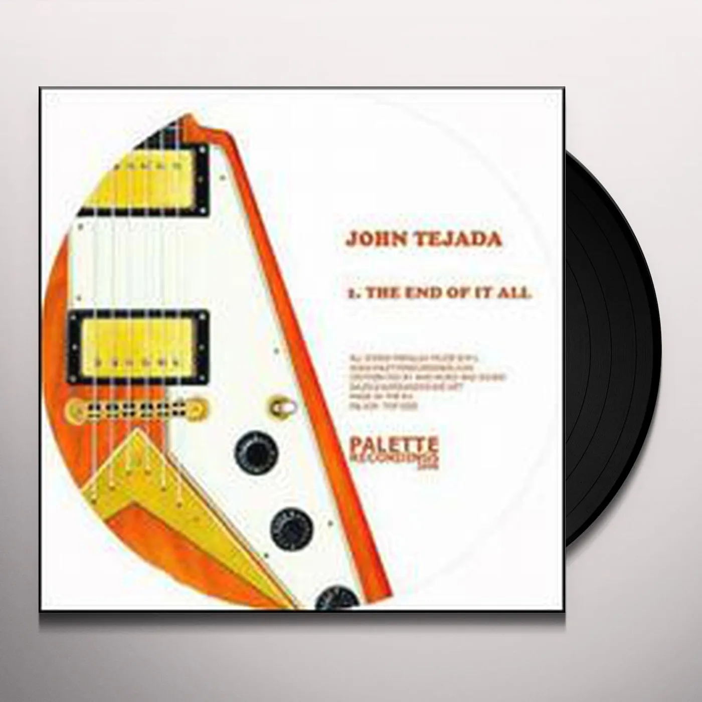 John Tejada END OF IT ALL Vinyl Record
