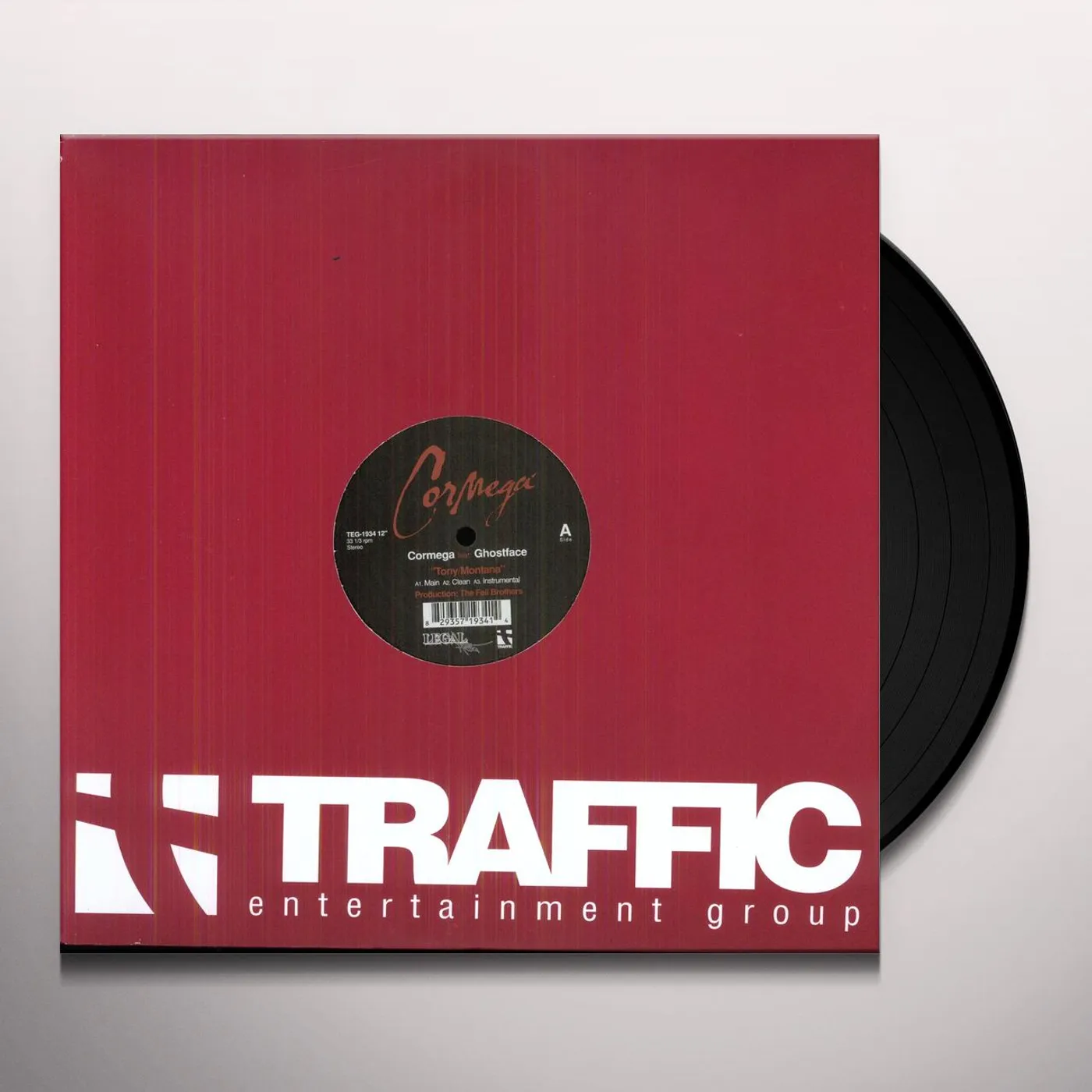 Cormega TONY MONTANA Vinyl Record