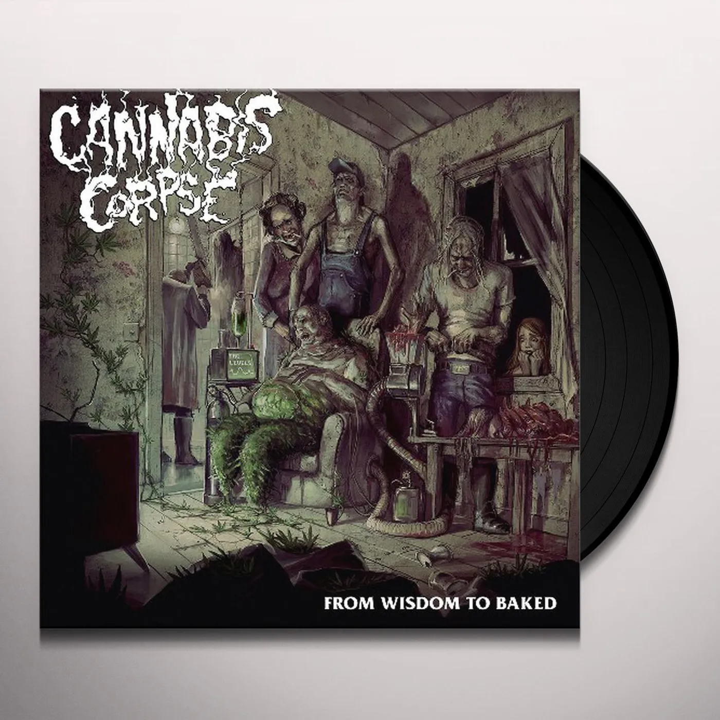Cannabis Corpse From Wisdom to Baked Vinyl Record