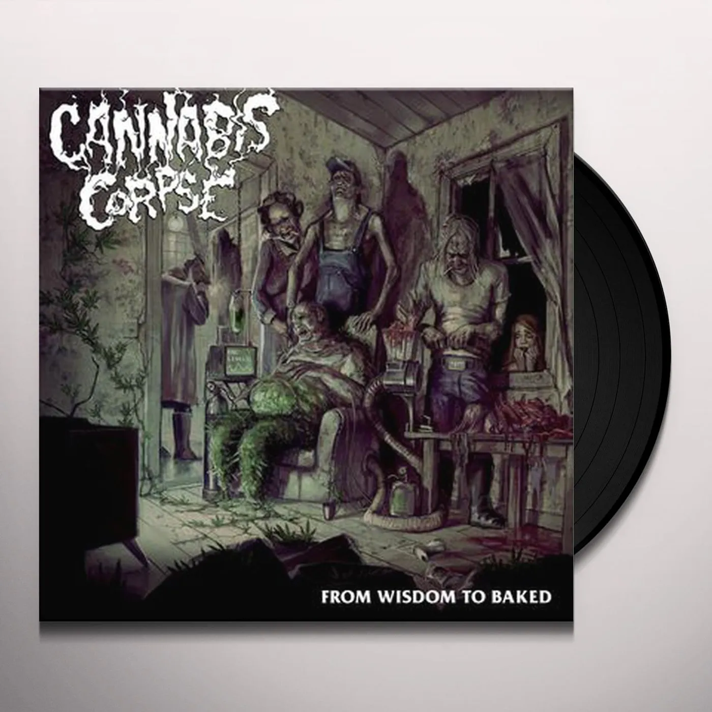 Cannabis Corpse From Wisdom to Baked Vinyl Record