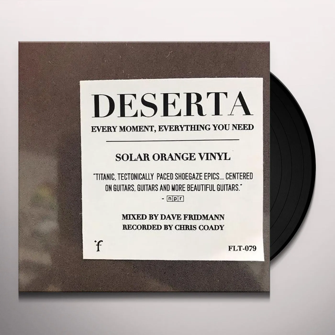 Deserta EVERY MOMENT EVERYTHING YOU NEED Vinyl Record