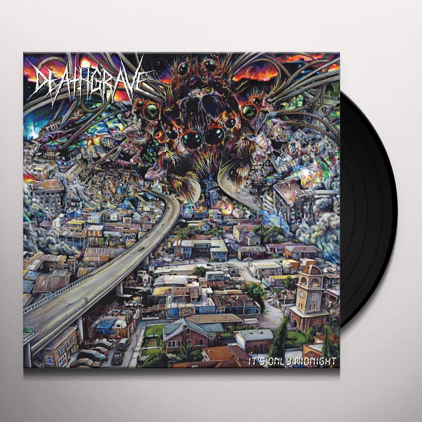 Deathgrave IT'S ONLY MIDNIGHT Vinyl Record