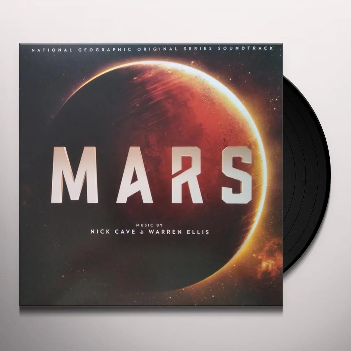 Nick Cave & Warren Ellis MARS Original Soundtrack (LIMITED/YELLOW FLAME VINYL/180G/INSERT/NUMBERED) Vinyl Record