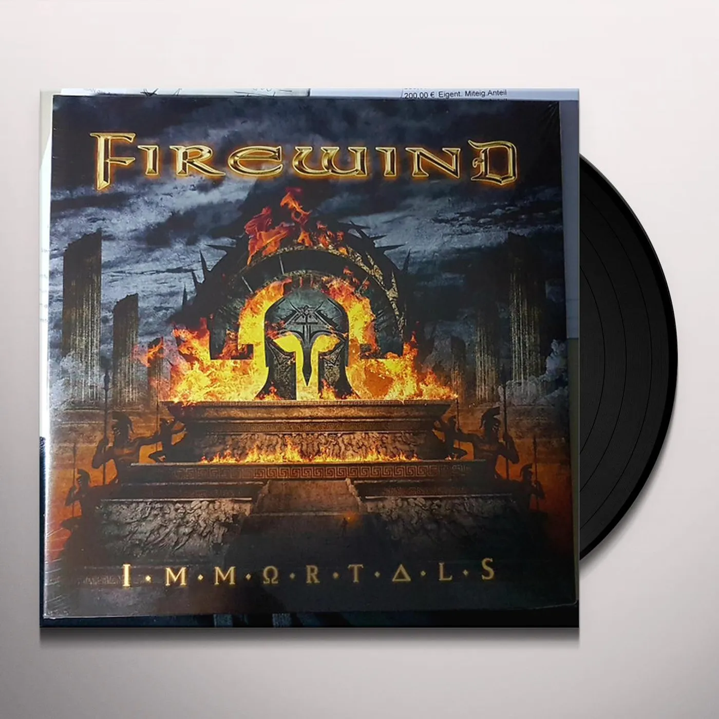 Firewind IMMORTALS (BLUE VINYL/LIMITED) Vinyl Record