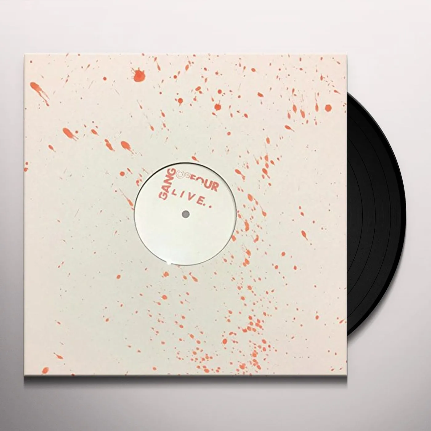 Gang Of Four LIVE IN THE MOMENT (WHITE LABEL EDITION) Vinyl Record - UK Release