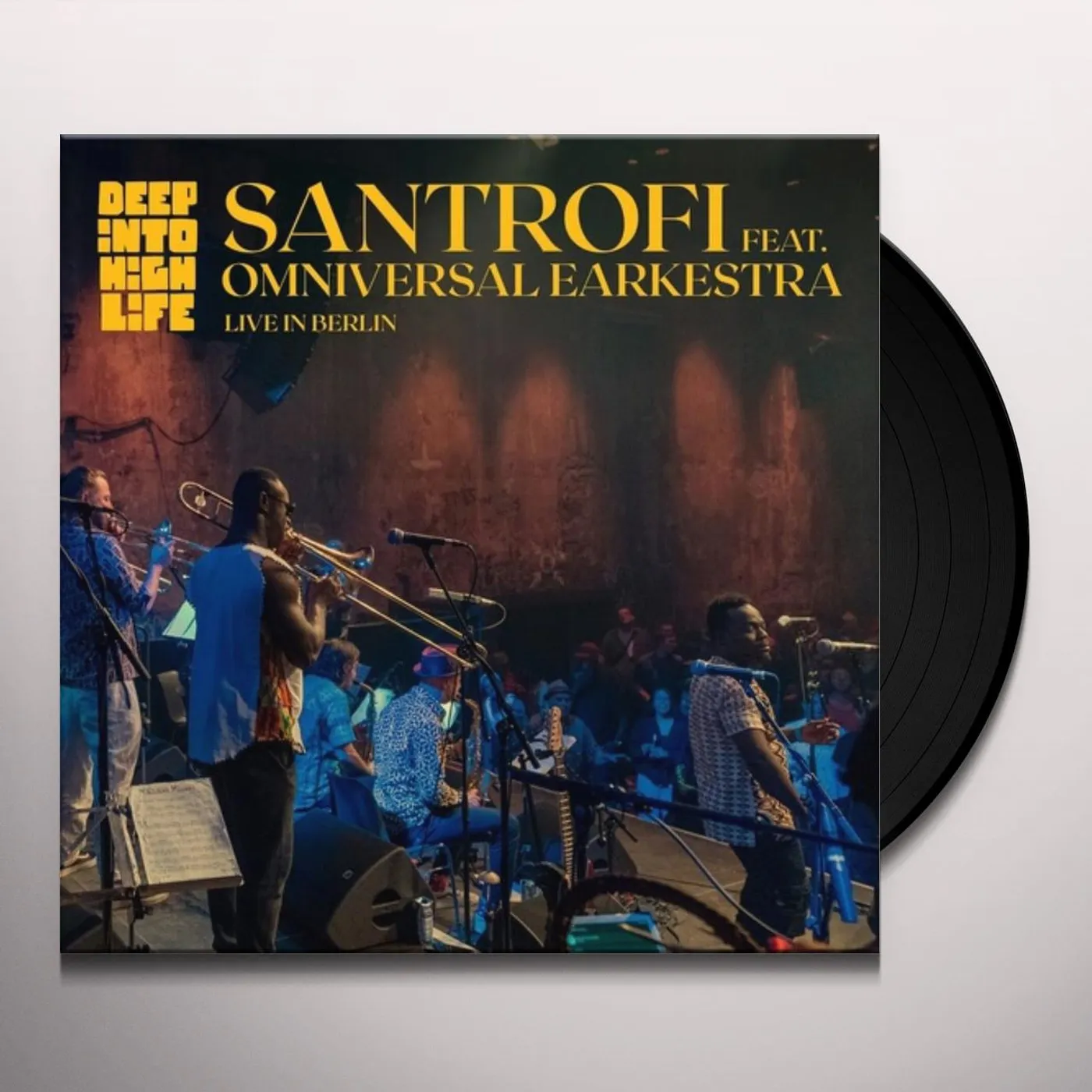 Santrofi DEEP INTO HIGHLIFE (LIVE) Vinyl Record