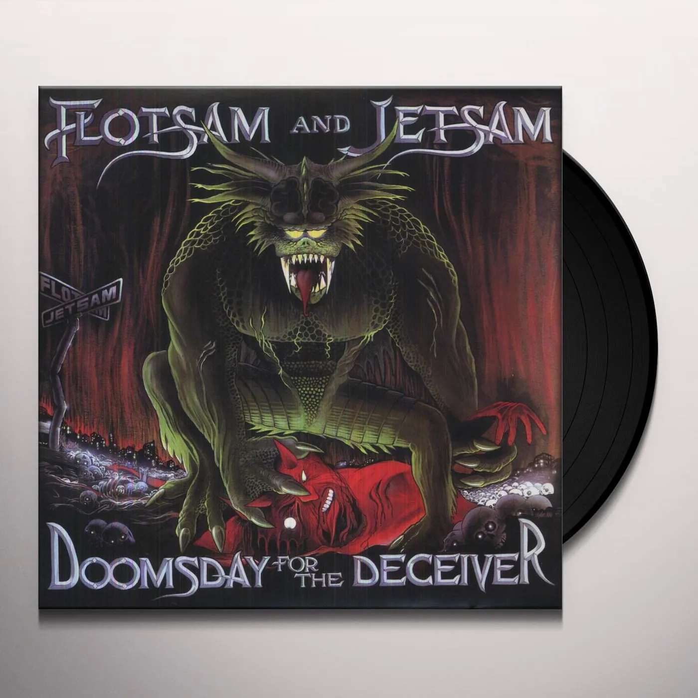 Flotsam & Jetsam Doomsday for the Deceiver Vinyl Record