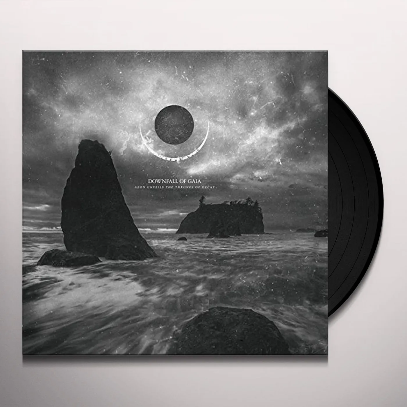 Downfall Of Gaia Aeon Unveils the Thrones of Decay Vinyl Record