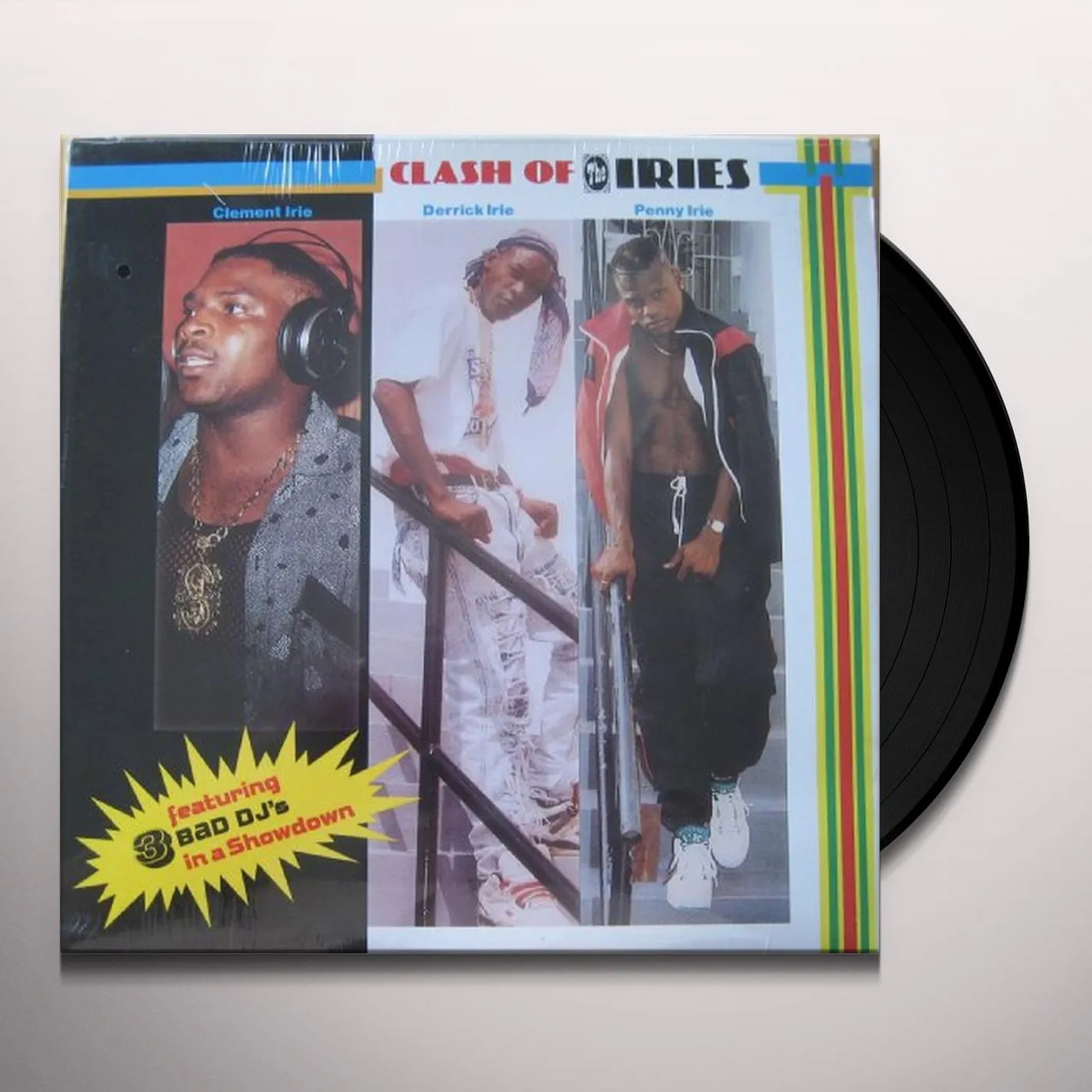 Clement Derrick Penny CLASH OF IRIES Vinyl Record