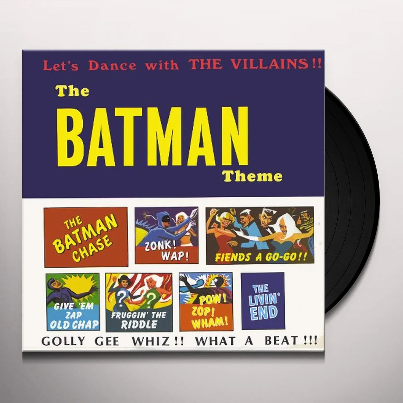 Batman Theme DANCE WITH THE VILLAINS Vinyl Record