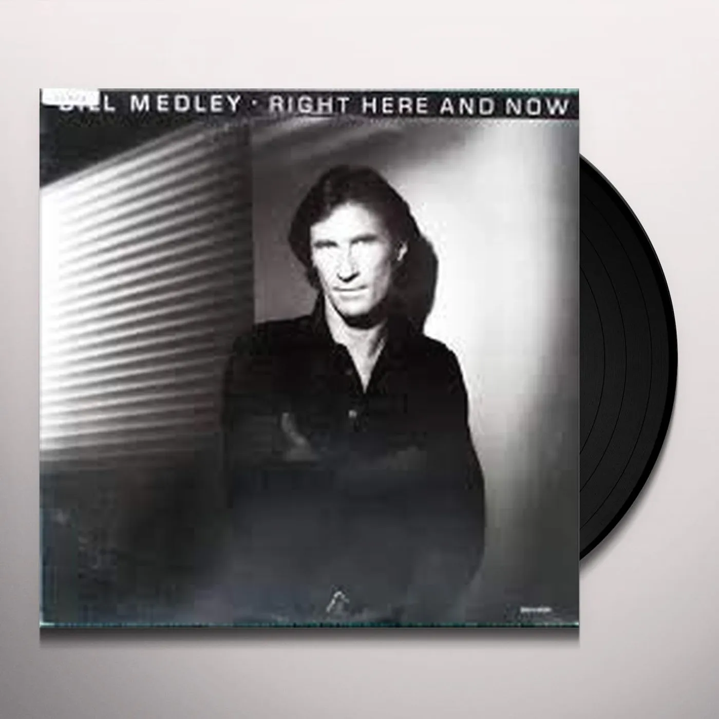 Bill Medley RIGHT HERE & NOW (1982) Vinyl Record