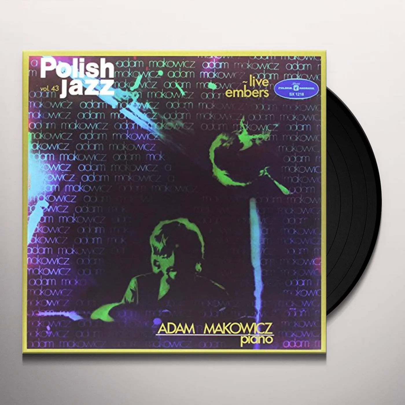 Adam Makowicz LIVE EMBERS (POLISH JAZZ) Vinyl Record