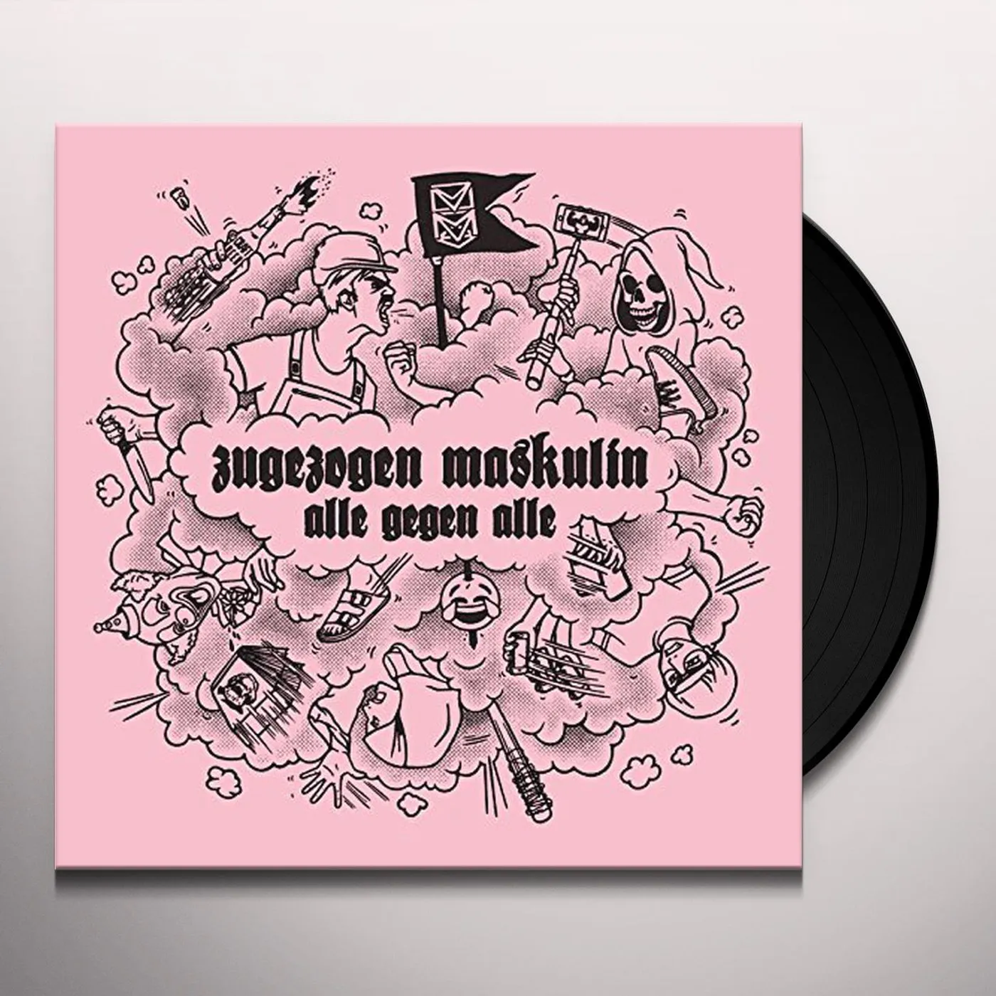 Zugezogen Maskulin Alle gegen Alle Vinyl Record
