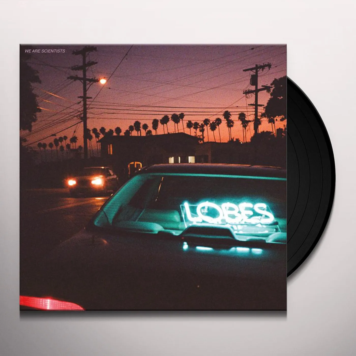 We Are Scientists LOBES (BLACK LOBE) Vinyl Record