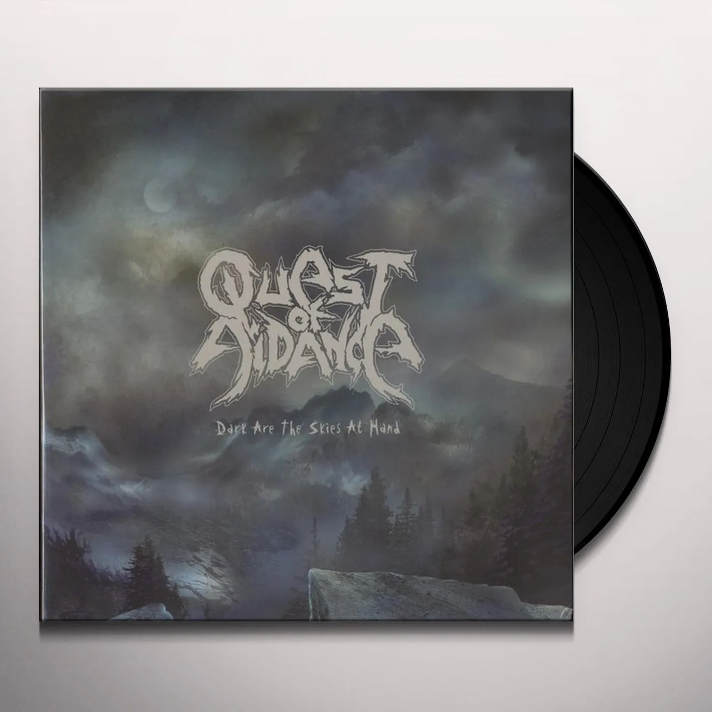 Quest Of Aidance DARK ARE THE SKIES AT HAND Vinyl Record