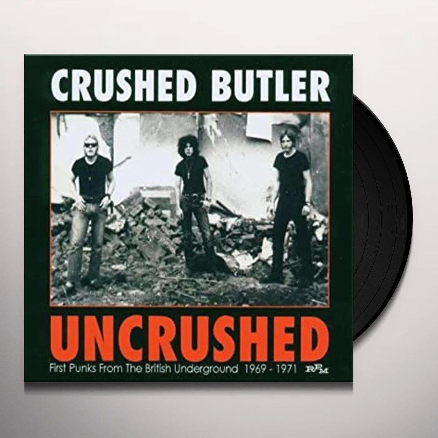 Crushed Butler UNCRUSHED 1969 - 1971 Vinyl Record