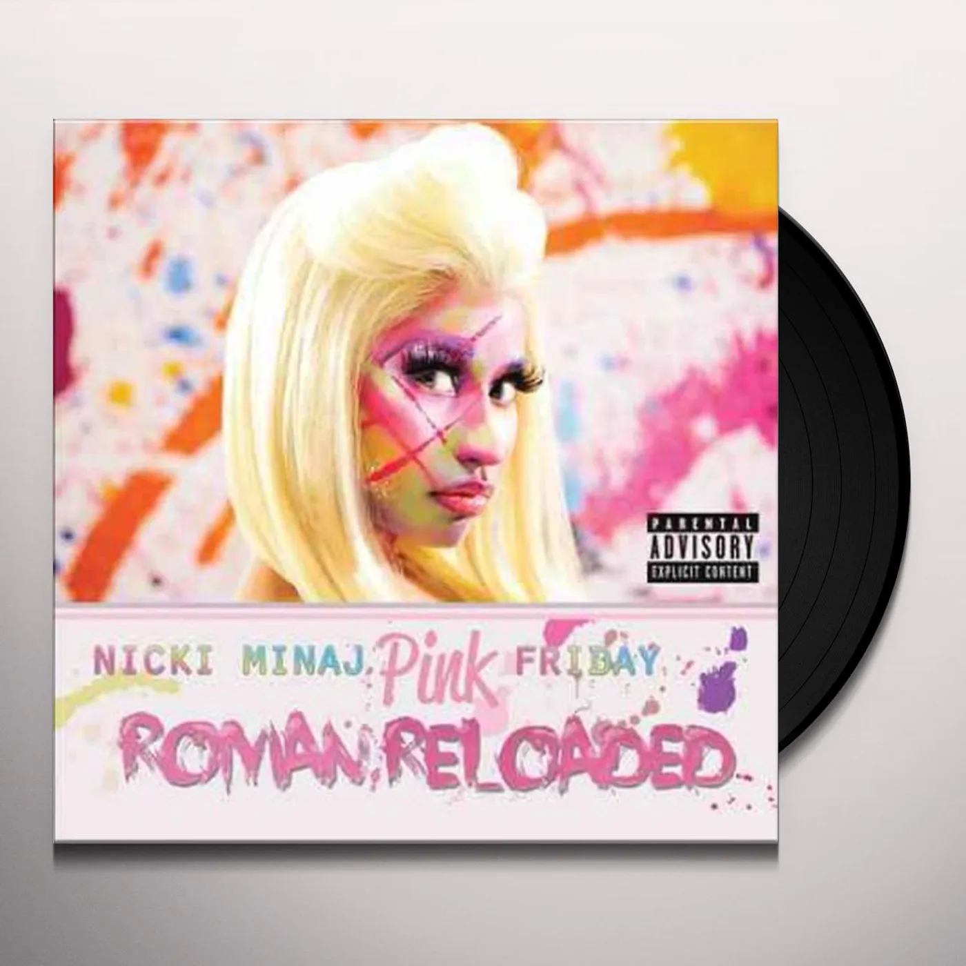 Nicki Minaj Pink Friday: Roman Reloaded Vinyl Record