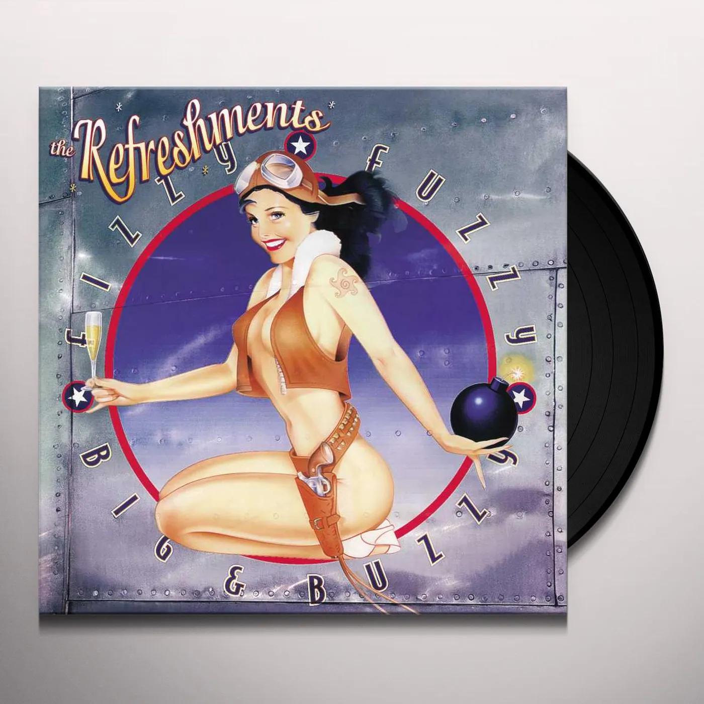 The Refreshments Fizzy Fuzzy Big And Buzzy (LP) Vinyl Record