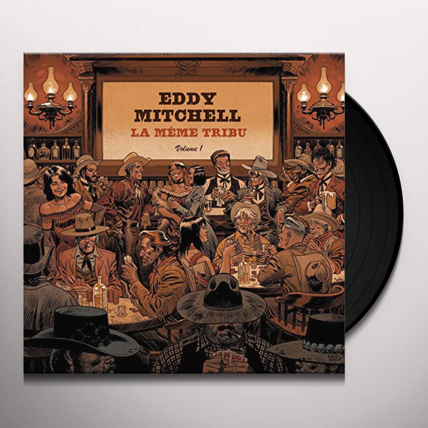 Eddy Mitchell LA MEME TRIBU Vinyl Record