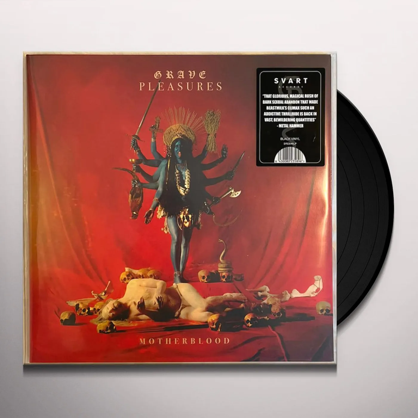 Grave Pleasures MOTHERBLOOD Vinyl Record