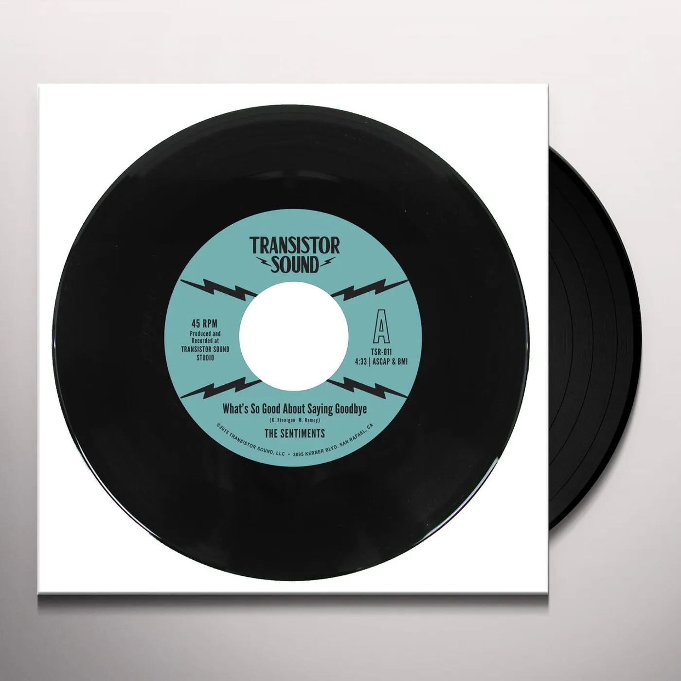 Sentiments WHAT'S SO GOOD ABOUT SAYING GOODBYE / INSTRUMENTAL Vinyl Record