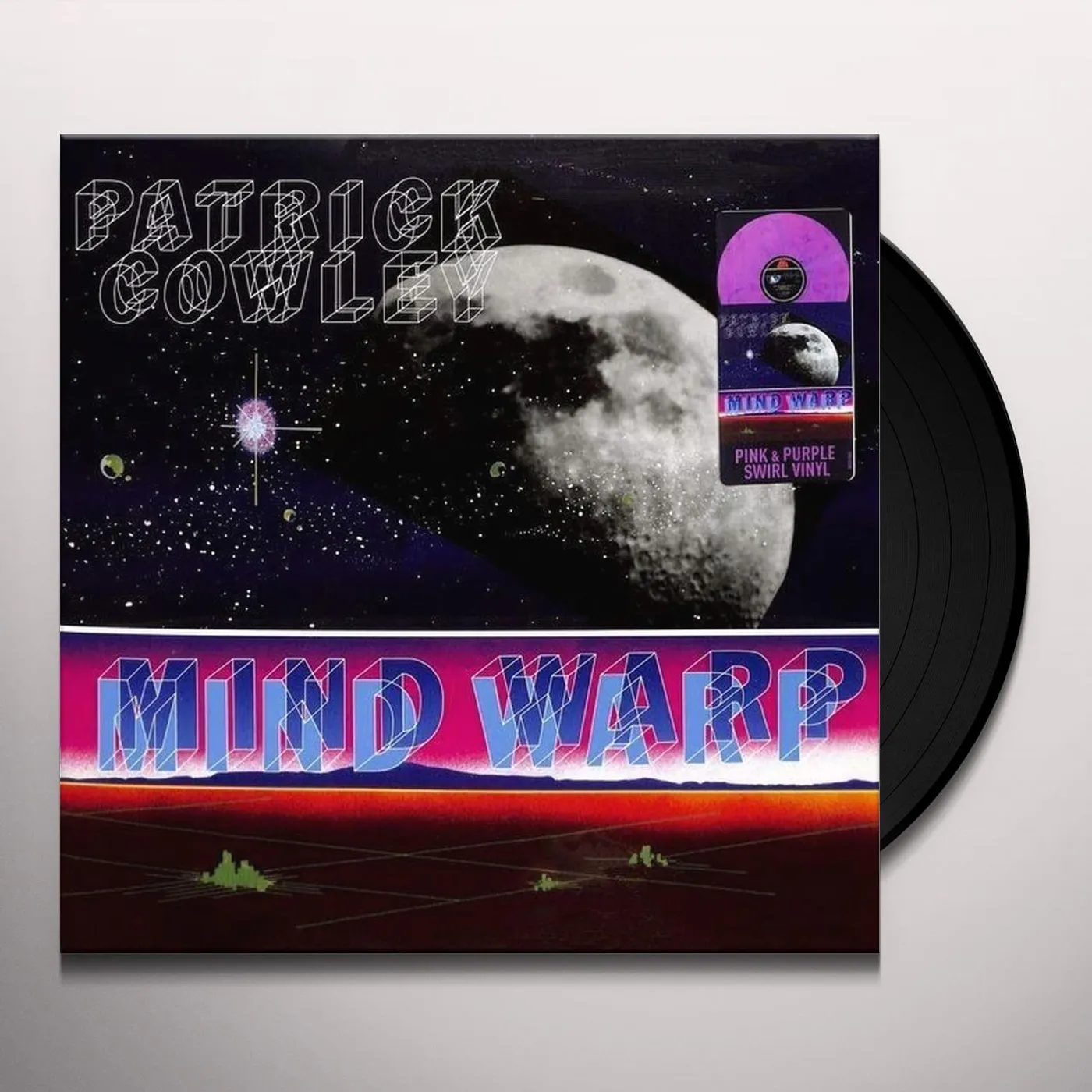 Patrick Cowley MIND WARP (CLEAR VINYL WITH PINK & PURPLE SPECKS VINYL) Vinyl Record
