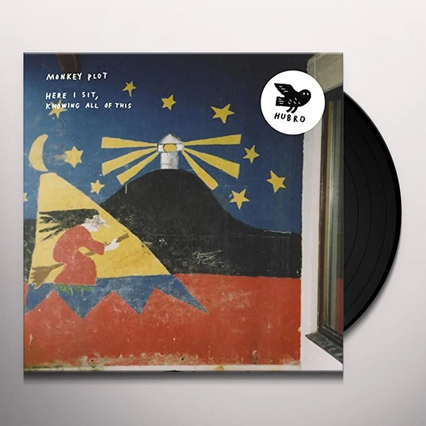 Monkey Plot KNOWING ALL OF THI HERE I SIT Vinyl Record