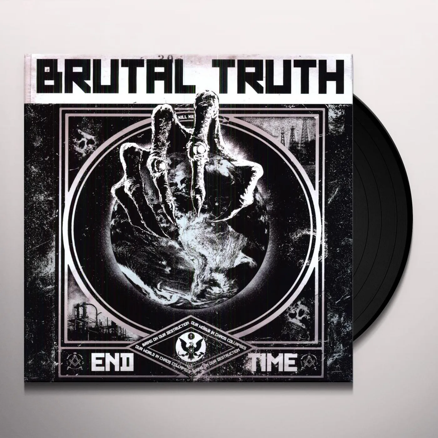 Brutal Truth End Time Vinyl Record