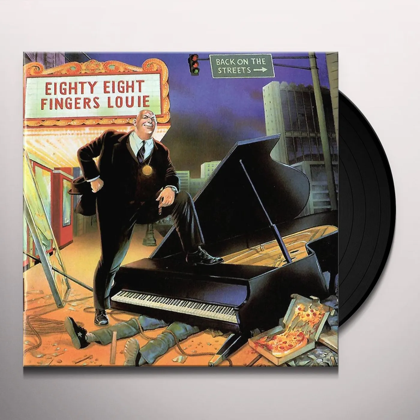 88 Fingers Louie Back On The Streets Vinyl Record