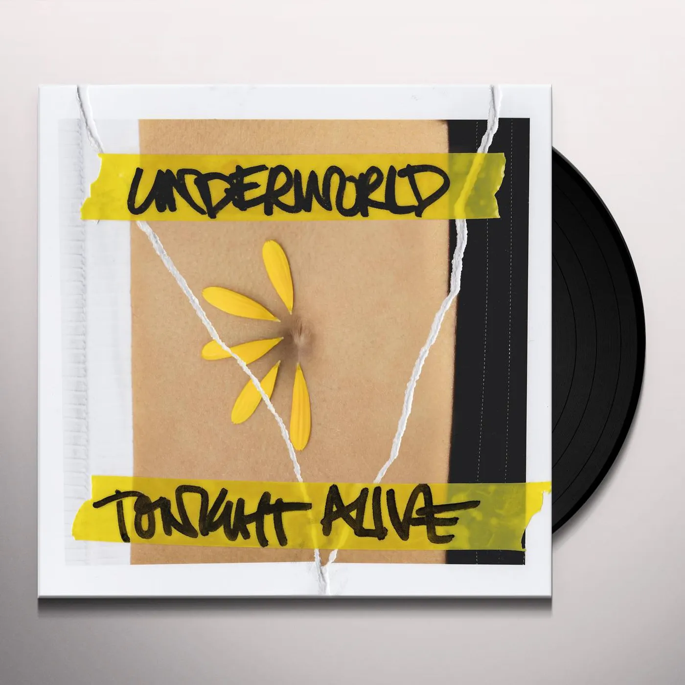 Tonight Alive UNDERWORLD Vinyl Record - Gold Disc, Colored Vinyl, Gold Vinyl, Digital Download Included