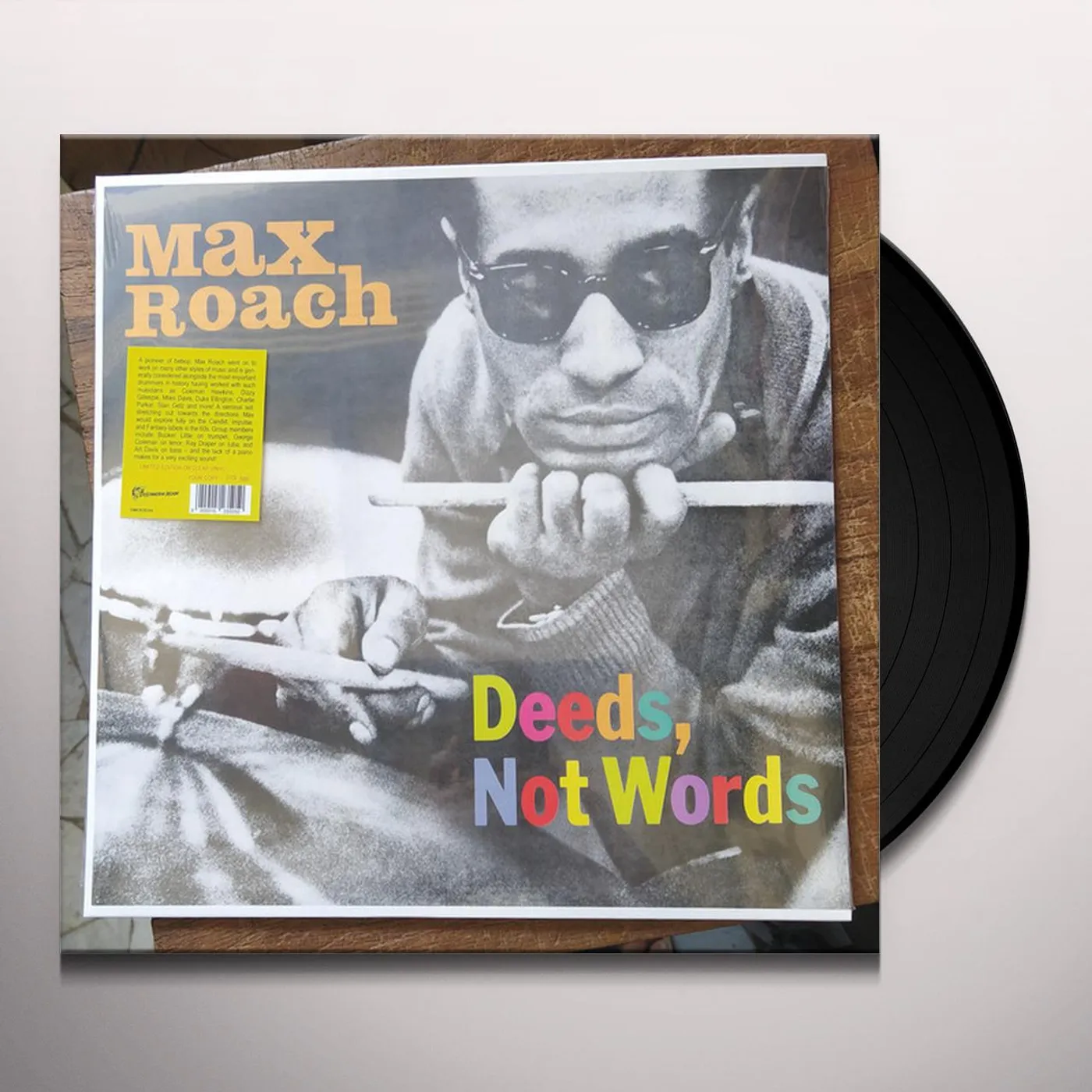 Max Roach DEEDS, NOT WORDS Vinyl Record